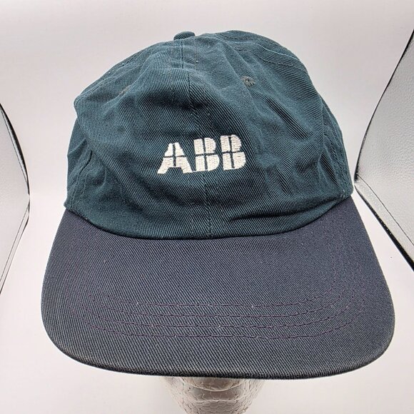Vintage Imperial Headwear ABB Adjustable Strapback Hat Made In USA Green Hat - Picture 1 of 9